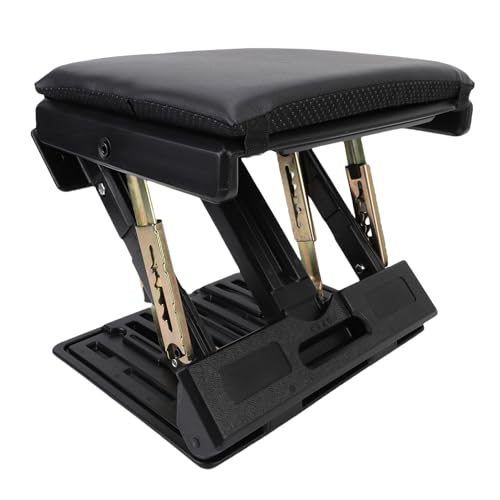 Nurnesy Einstellbare Fußruhe mit 4 Levelhöhe, Faltbare Massage Fußstütze Unter Dem Schreibtisch, Abnehmbare Pad -Schreibtisch -Fußhocker 140 Lbs Ladung von Nurnesy