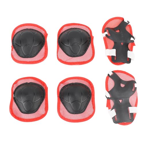 Nurnesy Kids Bike Protective Gear Set - Verstellbare Knie- und Ellbogenpads | Sportsicherheits -Kit Zum Radfahren, Roller Skating & Scooter von Nurnesy