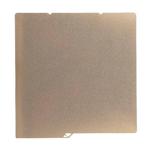 Nurnesy PEI Golden Matt Flexible Build Plate - 264x276mm Doppelseitiges Druckbett für Kobra 3 & S1C 3D -Drucker von Nurnesy