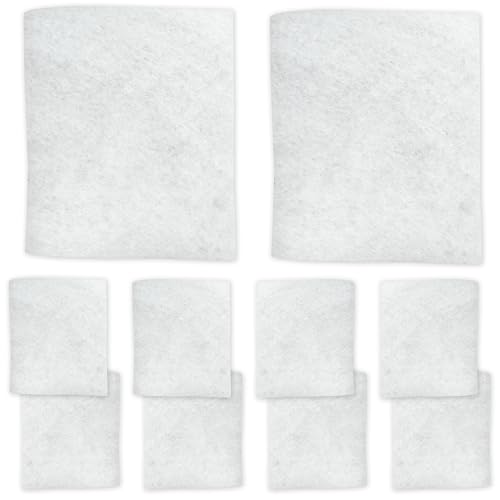 Dunstabzugshaube Filter 10 Stück 57x47 cm zuschneidbar EXTRA STARK 10mm Abzugshaube Filter universell einsetzbar Dunstabzug Filter - Filtermatte - Dunstfilter 10er Pack von Nurtextil24