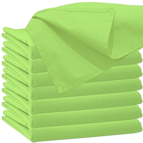 Glatte Bettlaken ohne Gummizug Bettlaken 100 x 200 cm Grün Uni Baumwolle Einfache Klassische Hotel Bettücher ohne Spanngummi Laken Leintuch Haushaltstuch Doppelbett Singles Einzelbett von Nurtextil24