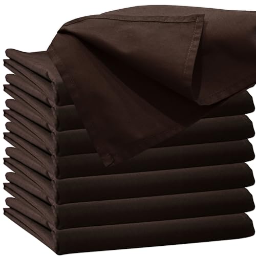 Glatte Bettlaken ohne Gummizug Bettlaken 90 x 200 cm Braun Uni Baumwolle Einfache Klassische Hotel Bettücher ohne Spanngummi Laken Leintuch Haushaltstuch Doppelbett Singles Einzelbett von Nurtextil24