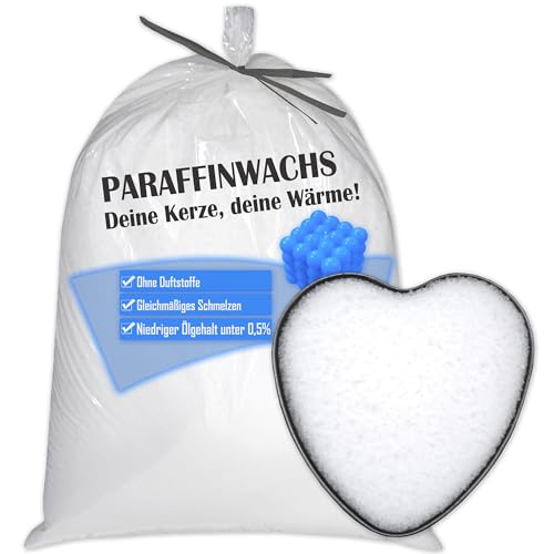 Nurtextil24 Paraffinwachs für Kerzen 25kg Premium Fein Granulat Weiß -MENGENAUSWAHL 1-25kg- unbeduftet Kerzenwachs zum gießen 25000g Paraffin Wachsgranulat Kerzen selber Machen herstellen Nurtextil24 Paraffinwachs für Kerzen 25kg Premium Fein Granulat Weiß -MENGENAUSWAHL 1-25kg- unbeduftet Kerzenwachs zum gießen 25000g Paraffin Wachsgranulat Kerzen selber Machen herstellen von Nurtextil24