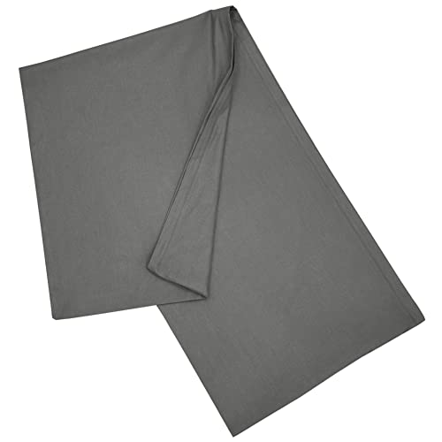 Nurtextil24 Seitenschläferkissen Bezug Baumwolle Kissenbezug - Kissen Set - Inlett od. Füllkissen Anthrazit Kissenbezug 40 x 145 cm Nurtextil24 Seitenschläferkissen Bezug Baumwolle Kissenbezug - Kissen Set - Inlett od. Füllkissen Anthrazit Kissenbezug 40 x 145 cm von Nurtextil24