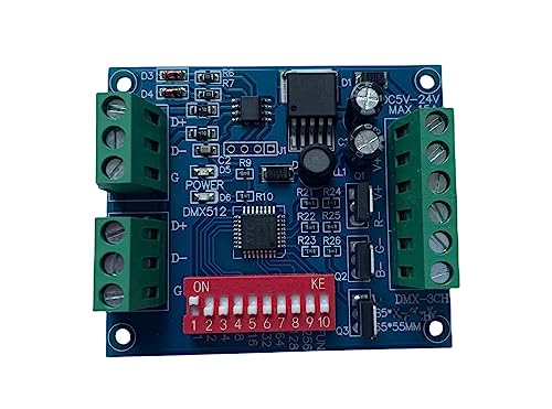 3 Channel DMX512 Controller Driver DMX Decoder 15A For RGB Led 3 Channel DMX512 Controller Driver DMX Decoder 15A For RGB Led von Nutbro