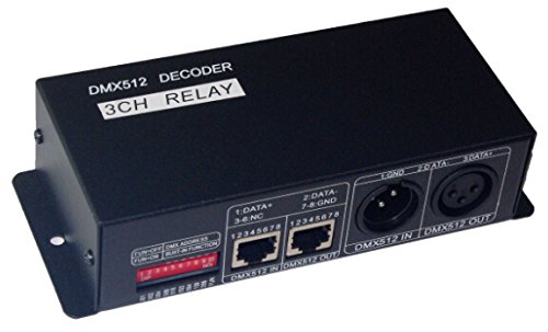 3CH Relay Relay Controller DMX512 Decoder Dmx512 DMX 512 Relay Swicth AC110/220V 3CH Relay Relay Controller DMX512 Decoder Dmx512 DMX 512 Relay Swicth AC110/220V von Nutbro