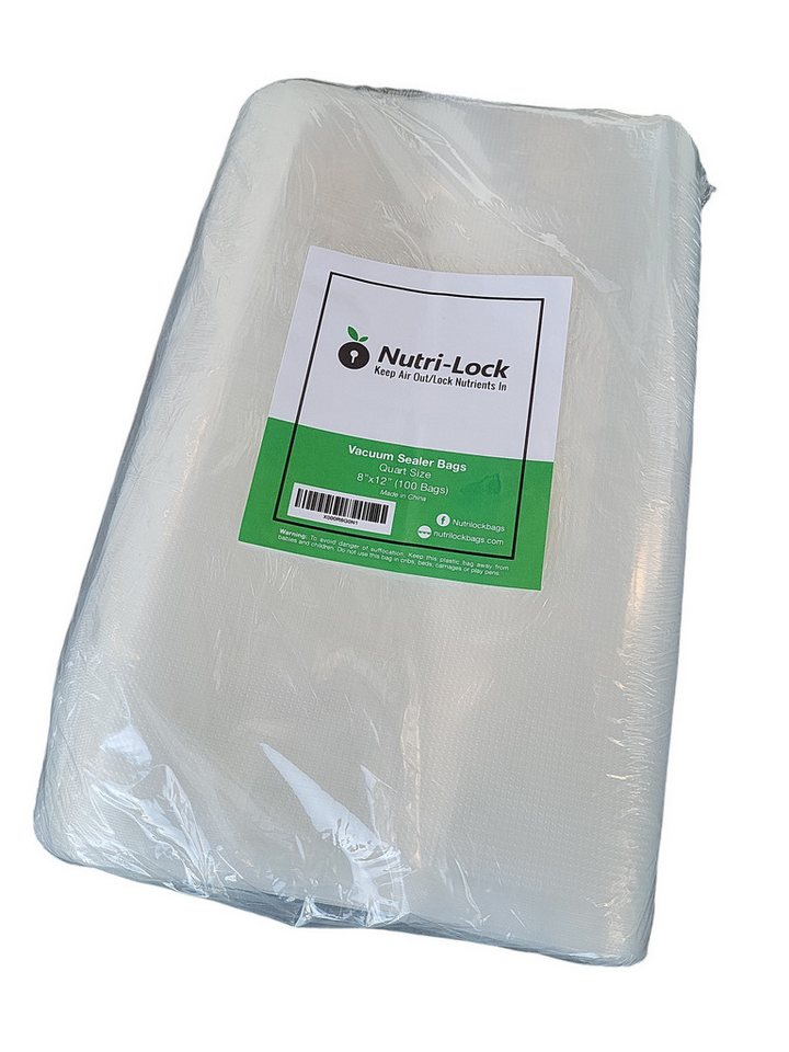 Nutri-Lock Vakuumierbeutel Nutri-Lock 20 cm x 30 cm vorgeschnittene Vakuum Beutel 100 Stück Nutri-Lock Vakuumierbeutel Nutri-Lock 20 cm x 30 cm vorgeschnittene Vakuum Beutel 100 Stück von Nutri-Lock