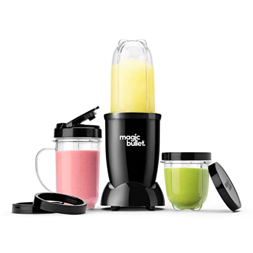 Magic Bullet Elektrischer Mixer, Kleiner Mixer, 200 Watt Leistung, schwarz, MBR10B von Magic Bullet