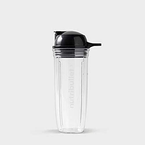 NutriBullet ANBC24 Becher mit to-Go Deckel, 680 ml, Kunststoff, durchsichtig/schwarz NutriBullet ANBC24 Becher mit to-Go Deckel, 680 ml, Kunststoff, durchsichtig/schwarz von NutriBullet