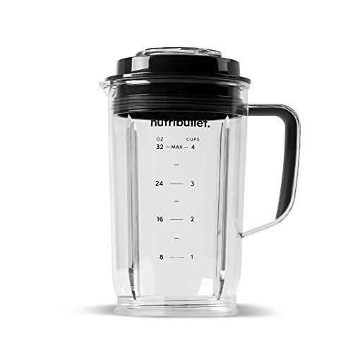 NutriBullet Select Krug, 940 ml, transparent/schwarz von NutriBullet