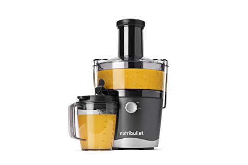 nutribullet Entsafter, Kaltentsafter, Obst- und Gemüseextraktor, Fruchtsaftpresse, Täglicher Gebrauch, Leicht zu Reinigen, 1,5 L Fruchtfleischbehälter, NBJ100G von NutriBullet