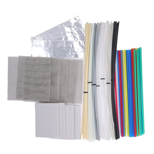 Kunststoff Schweißstäbe Set 106 Stück 12 Farben 7 Materialien ABS PP PU PE PA PC TPO Reparaturstäbe für Auto Stoßstangen Boote Rasenmäher Kunststoffteile Kunststoff Schweißstäbe Set 106 Stück 12 Farben 7 Materialien ABS PP PU PE PA PC TPO Reparaturstäbe für Auto Stoßstangen Boote Rasenmäher Kunststoffteile von NutriEss