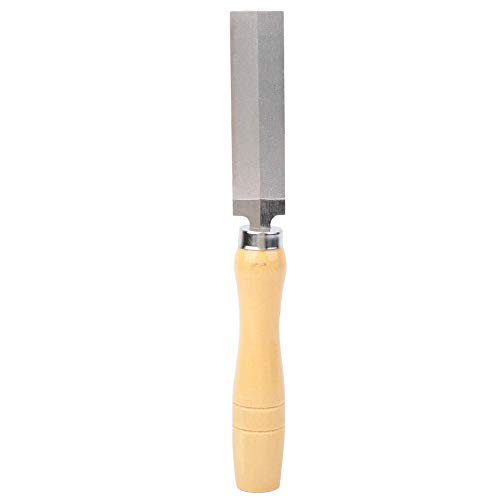 NutriEss Diamant Rhombus Feile Hochwertige Elektroplattierte Diamant Feile Mit Holzgriff Zum Schleifen Von Metall Glas Keramik Für Holzwerken Gartenarbeit 3in 4in 5in von NutriEss