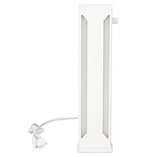 NutriEss GPU Support Bracket Argb Aluminiumlegierung Magnetische Basis Schiebbar Einstellbarer Halter Black Desktop Grafikkartenstabilität erweitertes Gaming -Setup (White) von NutriEss