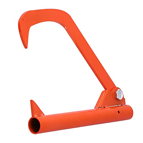 NutriEss Log ER ER ERFEHLE Kohlenstoffstahl Außenbeschichtung Starker Stütze Shrill Hook Tools Protokollierung Cant -Haken Block Roller Werkzeug Stamm Transportkohlenstoff von NutriEss