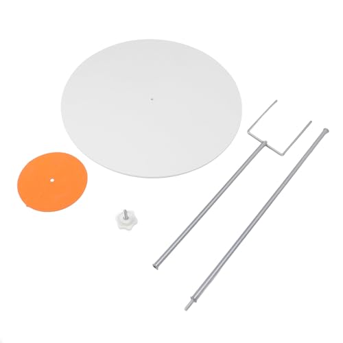 NutriEss Pflanze Sonnenschatten Regenschirm plastische Regensichere Windschutz Sonnenschatten für Sommergartenschutz 90 cm Durchmesser Einstellbare Höhe Blockierung von NutriEss
