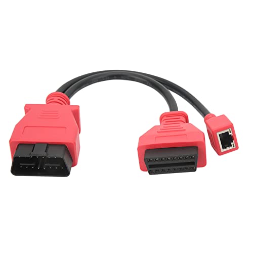 NutriEss Programmierkabel Adapter Ethernet OBD2 Kabel Verbindung für MS908 PRO MS908S PRO MaxiSys Elite IM608 passend für F Chassis Modelle langlebig ABS Material NutriEss Programmierkabel Adapter Ethernet OBD2 Kabel Verbindung für MS908 PRO MS908S PRO MaxiSys Elite IM608 passend für F Chassis Modelle langlebig ABS Material von NutriEss