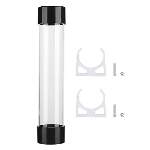 NutriEss Transparent Cylindrical Computer Water Cooling Water Tank 240MM for Practicality von NutriEss