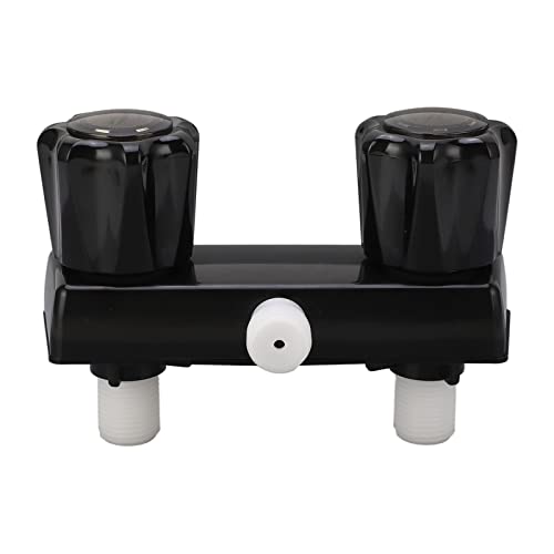 RV Duscharmatur Mischbatterie Duschventil robustes ABS Kunststoff Design einfache Installation mit 2 Drehknöpfen für Wohnmobil Reisemobil RV Duscharmatur Mischbatterie Duschventil robustes ABS Kunststoff Design einfache Installation mit 2 Drehknöpfen für Wohnmobil Reisemobil von NutriEss