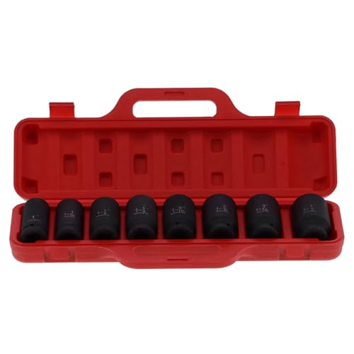 Steckschlüssel Set 8PCS Hochleistung 6 Punkt Steckschlüssel aus Chrom Vanadium Stahl für Autowerkstatt und Mechaniker Inklusive 8 Grössen 19.7 x 7.5 x 3.1in Steckschlüssel Set 8PCS Hochleistung 6 Punkt Steckschlüssel aus Chrom Vanadium Stahl für Autowerkstatt und Mechaniker Inklusive 8 Grössen 19.7 x 7.5 x 3.1in von NutriEss