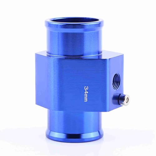 Universal Metall Wasser Temperatur Adapter Schlauch Sensor für Auto blau 26mm 28mm 30mm 32mm 34mm 38mm 40mm (3) von NutriEss