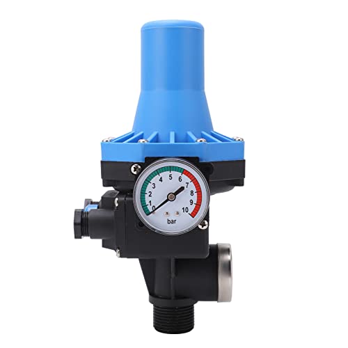 Wasserpumpe Druckregler Automatischer Wasserdruck Schalter IP54 Schutz Einwegventil ABS Material für Hauswasserpumpen und Bewässerungssysteme Wasserpumpe Druckregler Automatischer Wasserdruck Schalter IP54 Schutz Einwegventil ABS Material für Hauswasserpumpen und Bewässerungssysteme von NutriEss