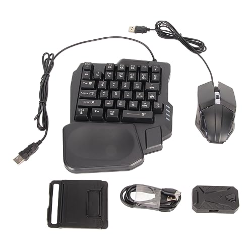 Wired Keyboard Mauswandler Set Plug and Play High Sensitivity Mobile Game Converter Adapter für Android für Harmony von NutriEss