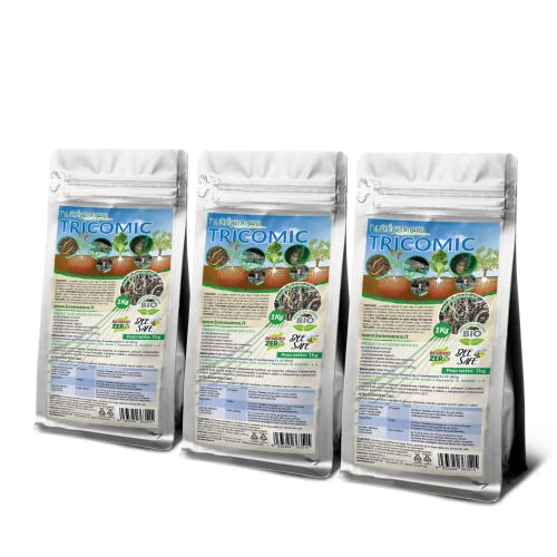 Tricomic - Impfstoff Mykorrhiza-Pilze: Stimuliert die Wurzelausdehnung - Schützt vor schädlichen Insekten (3 kg) von Nutrigenera
