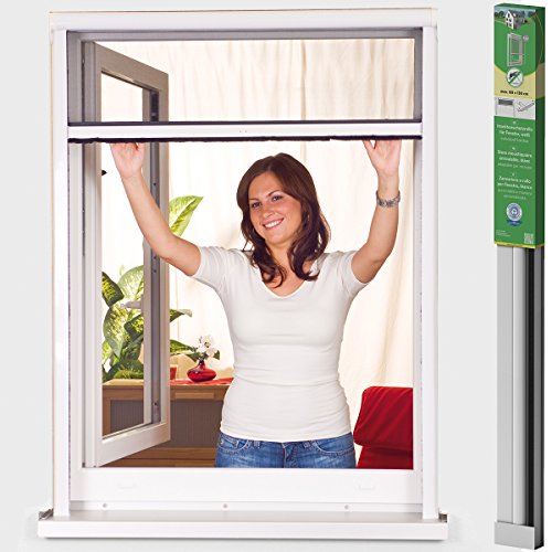 easy life Alu Insektenschutz-Rollo greenLINE für Fenster 80 x 130 cm in Weiß Fliegengitter-Rollo Aluminium + Fiberglas kürzbar easy life Alu Insektenschutz-Rollo greenLINE für Fenster 80 x 130 cm in Weiß Fliegengitter-Rollo Aluminium + Fiberglas kürzbar von Nutritrust