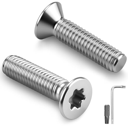 Nuts OT nuts 20 Stück Senkkopfschrauben M8 x 30mm Torx Antrieb Schrauben 304 Edelstahl A2 V2A Senkschrauben Vollgewinde mit Schraubendreher für Holz Maschinen Geräte Möbel Nuts OT nuts 20 Stück Senkkopfschrauben M8 x 30mm Torx Antrieb Schrauben 304 Edelstahl A2 V2A Senkschrauben Vollgewinde mit Schraubendreher für Holz Maschinen Geräte Möbel von Nuts OT nuts