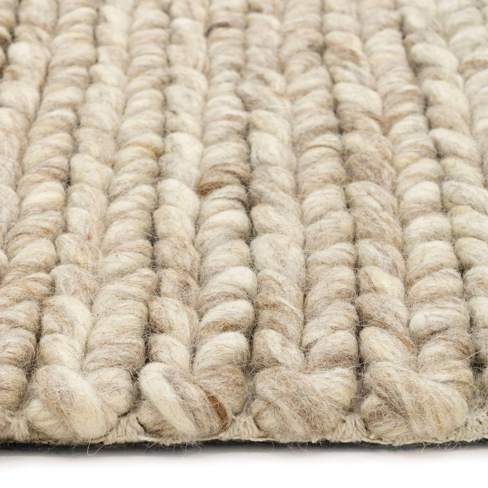 Nuuck - Fletta Teppich 160x230 cm - warmes beige/LxB 230x160cm von Nuuck