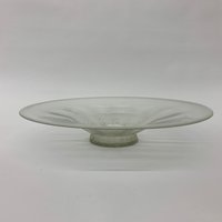 Klare Glasschale Mit Zinnknistern, Design A.d.copier 1950, Ausgeführt Von Glasfabriek Leerdam Klare Glasschale Mit Zinnknistern, Design A.d.copier 1950, Ausgeführt Von Glasfabriek Leerdam von NuvintageShop