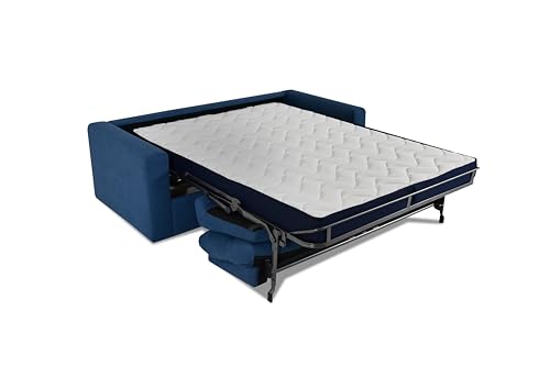 Nuvole di Sonno - Matratze Giove für Schlafsofa mit Kippfunktion aus Waterfoam H 14, ergonomisch, antiallergischer Bezug, Made in Italy (H 14, 140 x 190) von Nuvole di Sonno