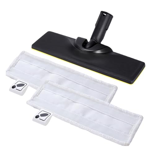 Dampfreiniger zubehör 3 Stück dampfreiniger set für Kärcher SC2 SC3 SC4 SC5, nasssauger aufsatz zubehör für kärcher dampfreiniger für Kärcher Dampfreiniger, inkl 1 Bodendüse, 2 Mikrofaser-Bodentuch von Nuvollo