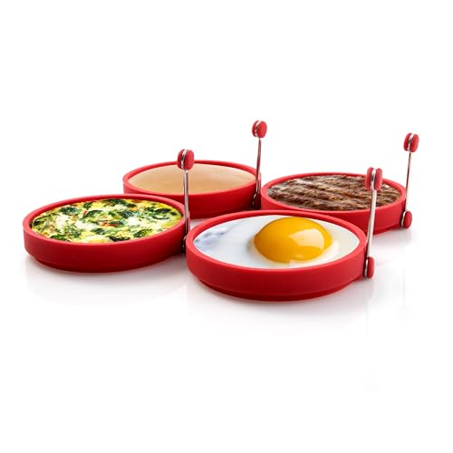 NUWAVE Silikon Eierringe - 4er Set von Nuwave