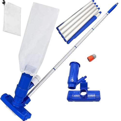 Aufblasbarer Pool -Staubsauger - Handheld -Pools Reinigung Von Vakuum, W -förmiger Pinsel -Spa -Reiniger | Manuelles Backyard Pool -Werkzeug, Kein Strom Erforderte Vakuum Für Aufblasbare Swim von Nuyhadds