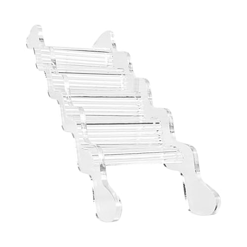 Hamsterleiter - Rennstil -Kletterrampe, Acrylhamsterspielspielzeug, kleine Haustieraktivität Leiter | Transparente Trainingsrampenmöbel für Hamster, Mäuse, Rennmäuse, kleine Tiere, Käfigspiel Hamsterleiter - Rennstil -Kletterrampe, Acrylhamsterspielspielzeug, kleine Haustieraktivität Leiter | Transparente Trainingsrampenmöbel für Hamster, Mäuse, Rennmäuse, kleine Tiere, Käfigspiel von Nuyhadds