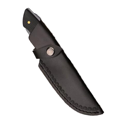 Ledertaschenmesserscheide - Klappermesser -Aufbewahrungstasche, kompakte Gürtelschlaufe Hülle | Outdoor -Messer Holster Snape Verschlussscheide, Schutzmesserhalter für Reisen, Wandern, Tasche von Nuyhadds