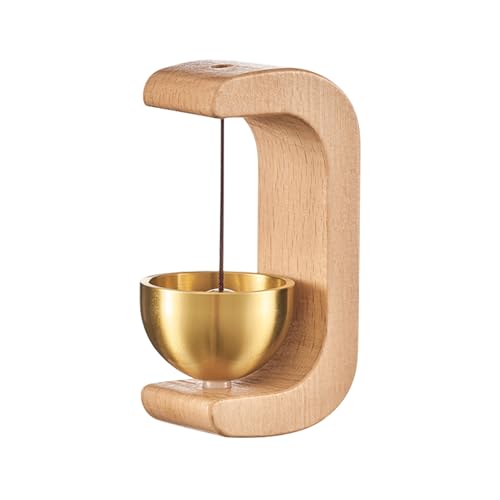 Magnetische Holz Türklingel - Retro -Eingangs -Chime, Hölzerne C -Form Bell | Zubehör Für Die -Gartendekoration, Türstall -Ornament Mit Restaurants Im Restaurant -Ladenbesitzer Mit Klassischem von Nuyhadds