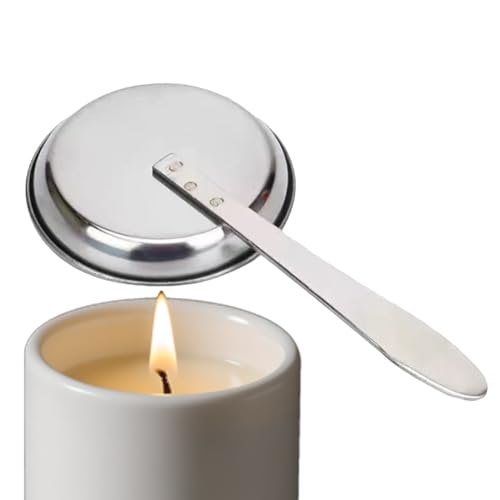 Nuyhadds Candle Snuffer Tool - Hitzebeständiges Edelstahlgriff, Klassische Kerzenlicht -Löschendesign | Perfekt Für Picknicks, Campingausflüge, Langlebig Und Einfaches Flamme -Out -Kerzenwerkzeug von Nuyhadds