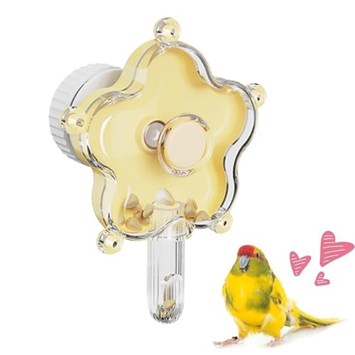 Nuyhadds Cockatiel Foraging Toys | Rotating Cage Accessories | Flower Feeding Toy | Home Alone Time Mental Stimulation Exercise Area Enrichment Space Behavior Management Training Nuyhadds Cockatiel Foraging Toys | Rotating Cage Accessories | Flower Feeding Toy | Home Alone Time Mental Stimulation Exercise Area Enrichment Space Behavior Management Training von Nuyhadds