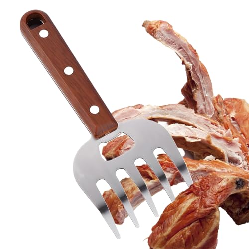 Nuyhadds Fleisch Zerreißkrallen Bequemem Griff - Küchen Smoker Grill Zubehör - Grillen Kochen Vater Restaurant Werkzeug von Nuyhadds