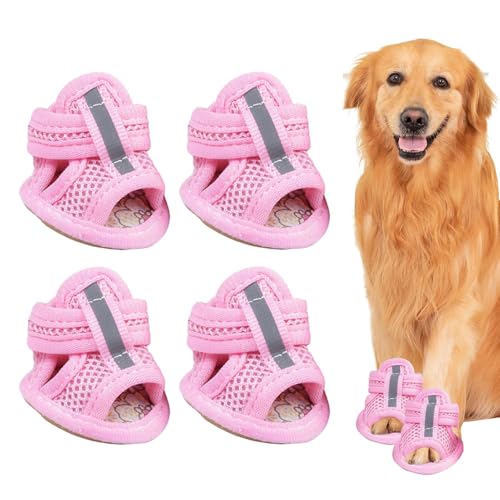 Nuyhadds Hundeschuhe, Hundeschuhe – Haustierbedarf, Welpenstiefel für Zuhause, Nacht, Garten, Gehweg, Straße, Wandern, Outdoor, Reisen, Boden, Park, Alltag von Nuyhadds