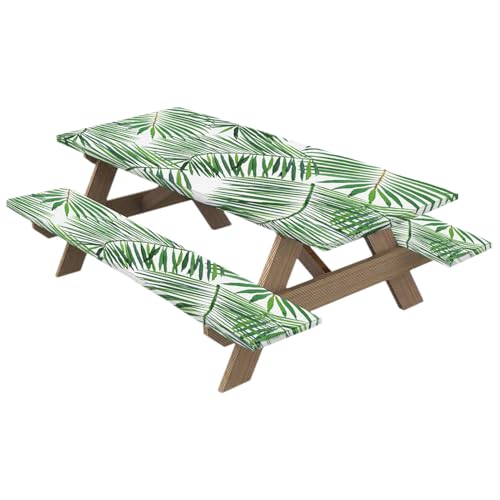 Picknicktisch Mit Bankabdeckungen - Dekorative Elastische Tücher, Langlebige Wasserdichte Abdeckungen | 3pcs Angepasstes Tischset, Wiederverwendbare Stoff -Sitzschützer Im Freien Für Partys, Malerei, Picknicktisch Mit Bankabdeckungen - Dekorative Elastische Tücher, Langlebige Wasserdichte Abdeckungen | 3pcs Angepasstes Tischset, Wiederverwendbare Stoff -Sitzschützer Im Freien Für Partys, Malerei, von Nuyhadds