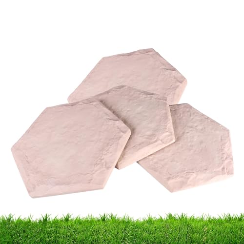 Trittplatten Für Den Außenbereich – Trittplatten Für Den Hof, Felsteppich Yard Rock | Wegpflasterstein-Hofplatten, Trittplatten, Gartenstufen, 4 Stück Zierplatten, Verzierungen Für Den Außenhofweg Trittplatten Für Den Außenbereich – Trittplatten Für Den Hof, Felsteppich Yard Rock | Wegpflasterstein-Hofplatten, Trittplatten, Gartenstufen, 4 Stück Zierplatten, Verzierungen Für Den Außenhofweg von Nuyhadds