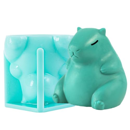 -Capybara-Formformer | Eisform Tier | Geformte Kuchenform Silikonform, Capybara-Dessertformen, Capybara-Schokoladenformen, Capybaras-förmige Kerzenformen süß -Capybara-Formformer | Eisform Tier | Geformte Kuchenform Silikonform, Capybara-Dessertformen, Capybara-Schokoladenformen, Capybaras-förmige Kerzenformen süß von Nuyhgtr