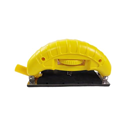 Karosserie-Schleifklotz, 7 x 19,8 cm, verstellbarer Schleifaufsatz mit ergonomischem Griff für Handwerk, Auto, nass trocken, Farbe, Fliesen, Metall und Möbel für Werkstatt, Garage von Nuyhgtr