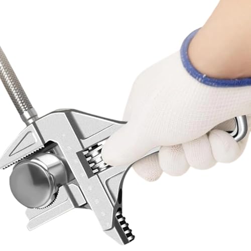 Nuyhgtr Beckenschlüssel - 5,08-68,58mm Schwerlast Verstellbarer Schraubenschlüssel | Handwerkzeuge Für Klempnerarbeiten Müllentsorgung Automotive Fahrradbremsen Nuyhgtr Beckenschlüssel - 5,08-68,58mm Schwerlast Verstellbarer Schraubenschlüssel | Handwerkzeuge Für Klempnerarbeiten Müllentsorgung Automotive Fahrradbremsen von Nuyhgtr