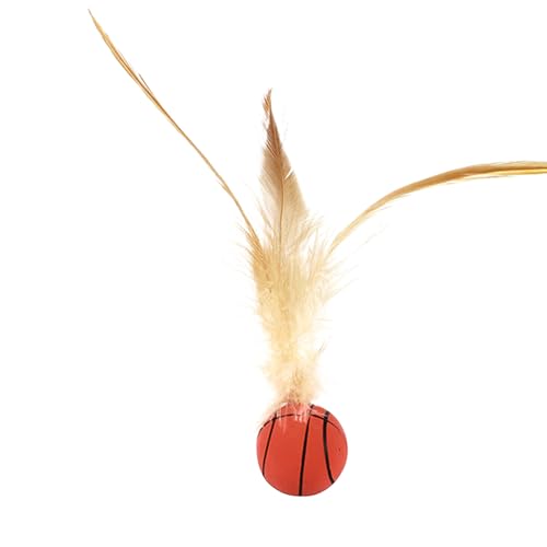 Nuyhgtr Katzen Hüpfball,Interaktiver Katzenball | Interaktives Apportierspiel Für Mittelgroße Und Große Hunde - Langeweile Vorbeugung von Nuyhgtr