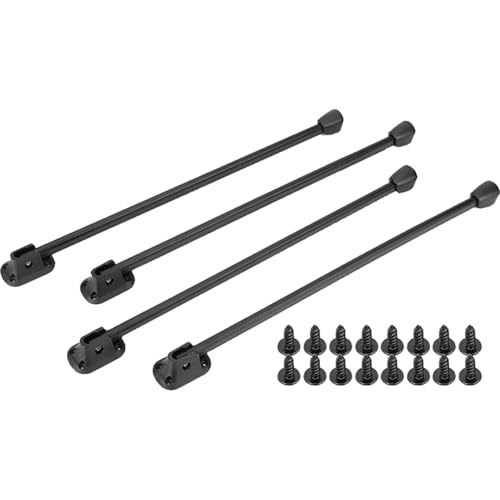 Nuyhgtr Klapptischbeine, robuste Metallbeine, kratzfeste Tischbeine, schwarze klappbare Möbelbeine, Tischbeine mit Schrauben, Couchtischbeine, Laptop-Tischbeine für Couchtische, Laptop-Tische Nuyhgtr Klapptischbeine, robuste Metallbeine, kratzfeste Tischbeine, schwarze klappbare Möbelbeine, Tischbeine mit Schrauben, Couchtischbeine, Laptop-Tischbeine für Couchtische, Laptop-Tische von Nuyhgtr